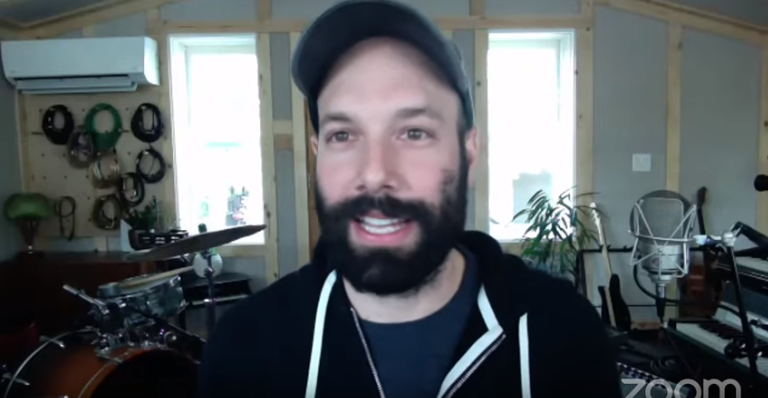  Jack Conte, co-founder of the crowdfunding website Patreon, rolled out a 3 hour 20 minute long live stream via Zoom