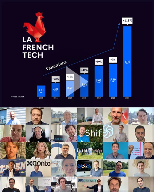 French tech&nbsp;: Attracting talent to France and promoting the French startup ecosystem internationally
